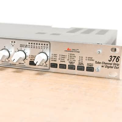 dbx 376 Tube Channel Strip with Digital Out CG012D1 image 2
