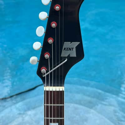 1960's Kent 551 Americana 6 string electric guitar - sunburst image 4