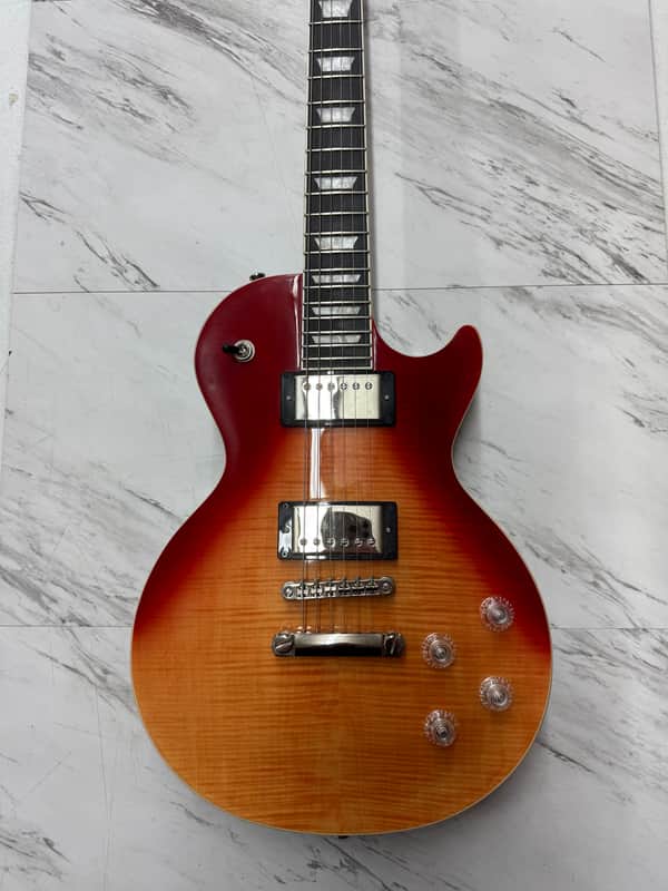 Epiphone Les Paul Modern Figured 2020 - 2025 - Magma Orange Fade image 1
