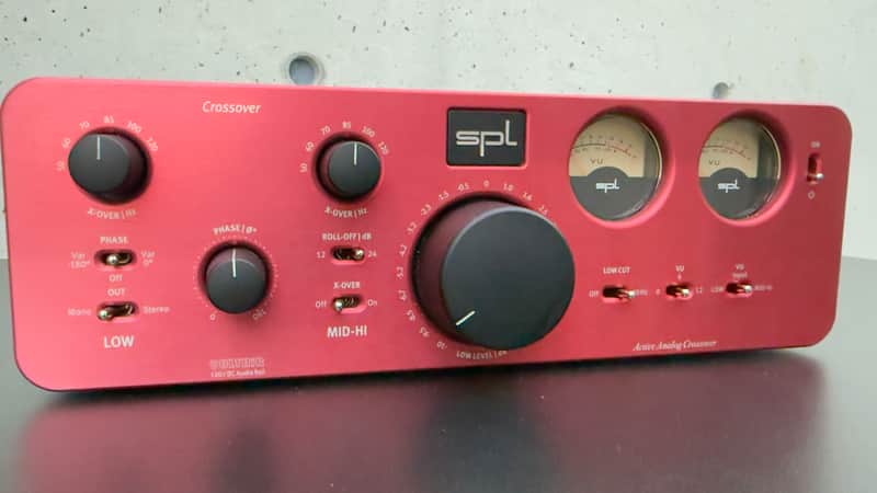 SPL Crossover 1784 Red Active Analog 2-Way Crossover | Great Condition
