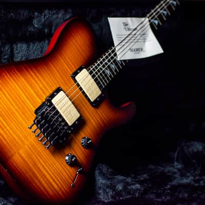 Hamer TLE Sunburst Finish w/ Flamed Maple Top Custom Order image 10
