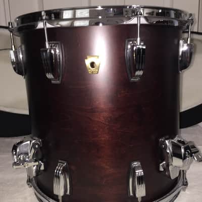 Ludwig 5pc Classic Maple Drums 2022 - Satin Mahogany image 7