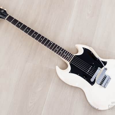 1967 Gibson SG Junior Vintage Guitar Polaris White w/ Case image 12