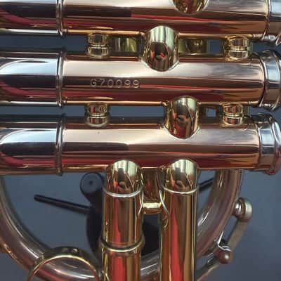 Getzen 800DLX Eterna Deluxe Bb Cornet | Rose Brass Bell | Sterling Silver Leadpipe | Mint image 5