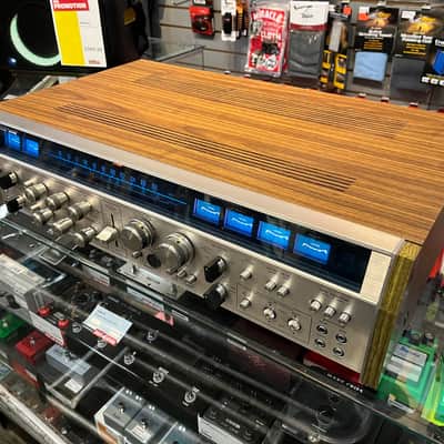Akai AS-980 Receiver with Vintage Electra QHP-44 4-Channel Headphones image 3