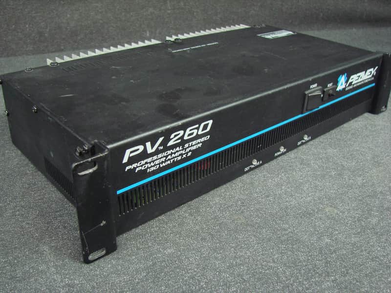 Peavey PV 260 Power Amp 2 Channel Stereo PA Power Amplifier | Reverb