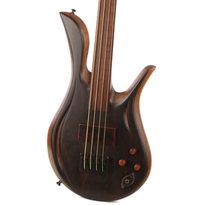 Hilton 4-String Fretless Bass Natural image 7