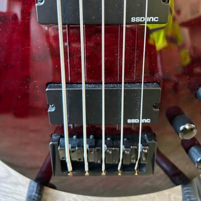 Spector Legend 5 Standard 2019 - Present - Black Cherry image 4