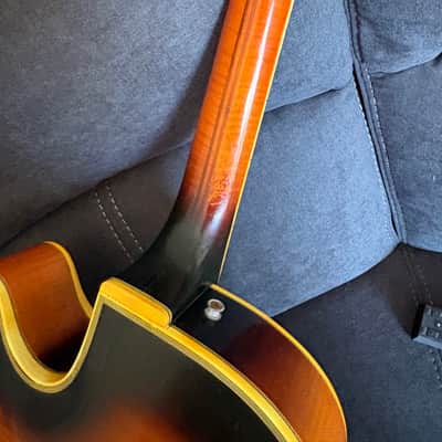 Sam Koontz 17” oval sound hole archtop 1970’s image 8