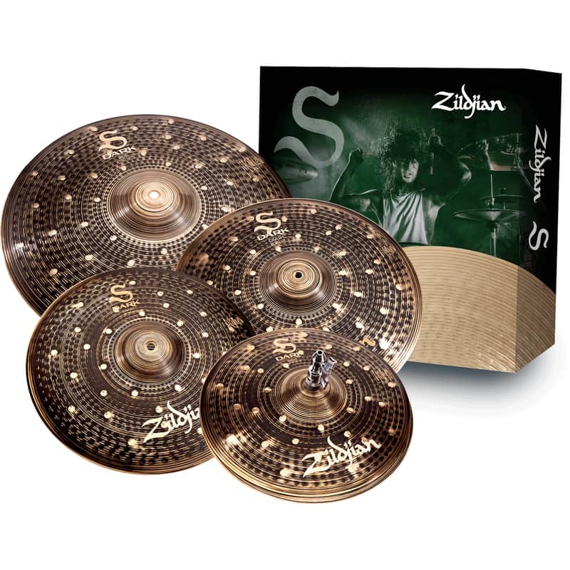 Zildjian S Dark 4-Piece Cymbal Pack image 1