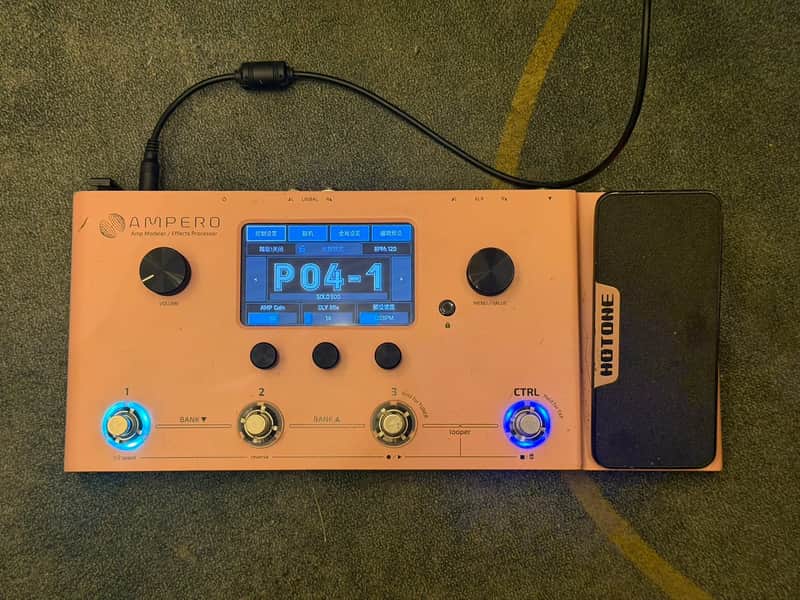 HOTONE AMPERO electric guitar multi-effects pedal. image 1
