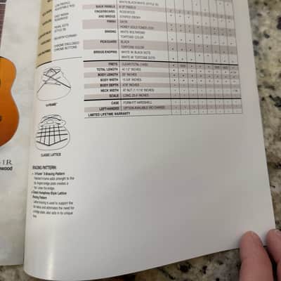 Martin Series 1 Catalog Brochure 1999 D-1 B-1 DC-1R 2R 3R D-12 1E J JC 0000 000 000C OM. 00 image 7