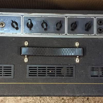 Vox AC30 JMI NoTop boost, 1965 Vibrato, 2x12"Grey Bullet, new cabinet, a real strong sound !  EX+ image 7