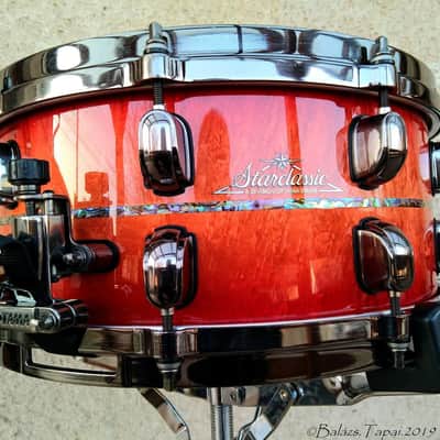RARE Tama Starclassic EXOTIX  Red viking snare image 4