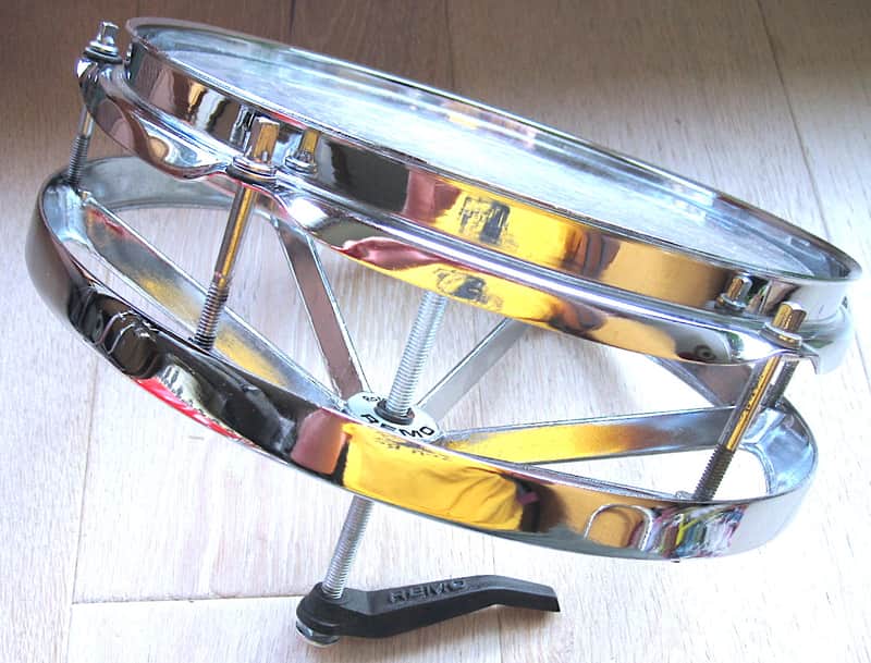 10" Remo Rototom, Chrome - Vintage image 1