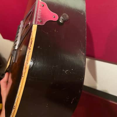 Harmony USA Stella H929 Parlor Guitar Late 1950s Sunburst image 6