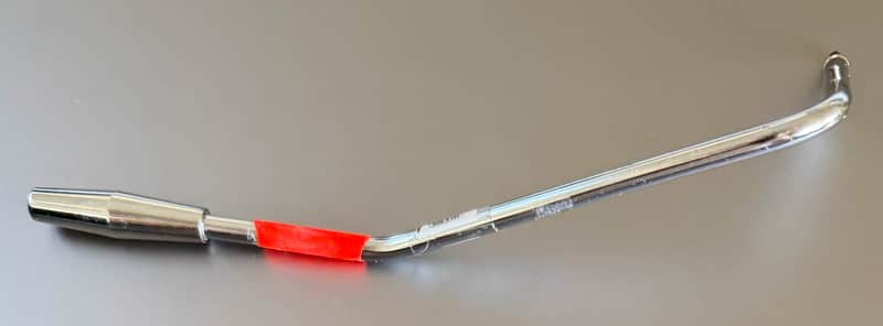 Immagine Fender Freeflyte tremolo arm for Elite LEFT HANDED 1983-84 - Chrome - 1