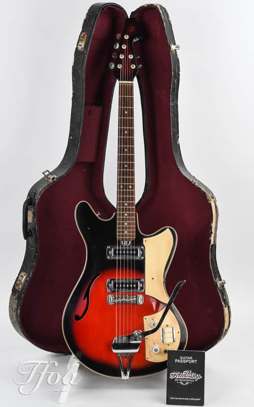 Teisco Del Rey EP200 sunburst 1963 | Reverb