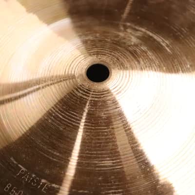 Paiste 14" 404 Hi Hat Cymbal Bottom image 9