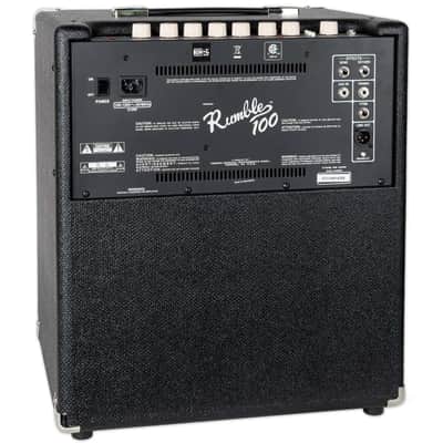 FENDER RUMBLE 100 V3 BASS COMBO AMPLIFIER image 3