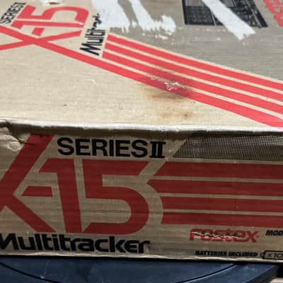 Fostex X-15 Series II 4-Track Cassette Recorder w/ Original Box - Serviced image 18