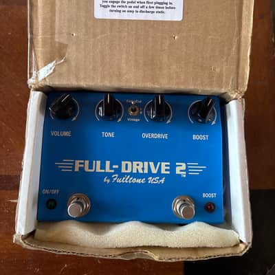 Fulltone Full Drive 2 (Non-MOSFET) 1996 - 2007 - Blue image 1