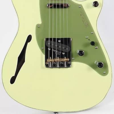 Fret King Vintage FKV25JJ John Jorgenson Arcadia Green Tele Electric Guitar image 1