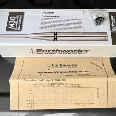 Earthworks M30 Omnidirectional Measurement Microphone 2010s - Silver image 7