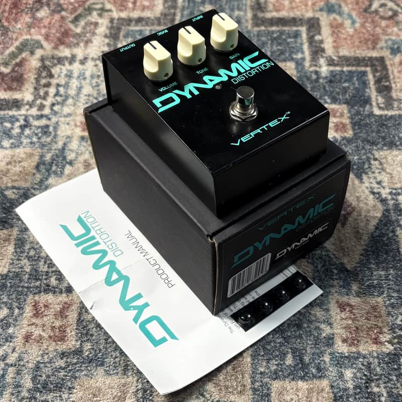 Vertex Dynamic Distortion Guitar Effect Pedal W/ Box! image 1