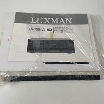 Luxman - LV-105 - Stereo Integrated Amplifier - Inc. Original Box/Manual - Mint - Serviced (Repaired) image 14