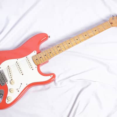 Fender USA / American Vintage (U.S. Vintage) '57 Stratocaster Fiesta Red 1987-1988 Secondhand! [114418] image 1