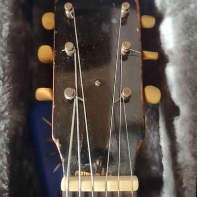 1937 Harmony F-Hole Archtop W/ Mini-Snakehead Headstock (Gibson L-50) image 16