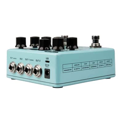 NUX NDD-6 Duotime Dual Delay Engine Stereo Delay Pedal - Open Box image 4