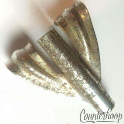 *Ludwig Bass Drum Tension-Rod-Claw Nickel USA Super Classic Part Vintage 50s-60s image 2