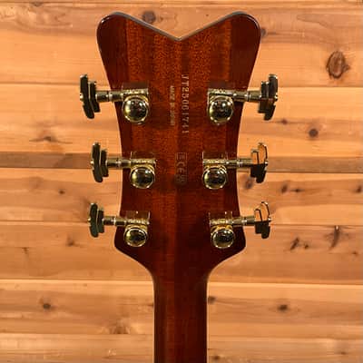 Gretsch Limited Edition Falcon Center Block Jr. with Bisgby Electric Guitar - Roundup Orange image 6
