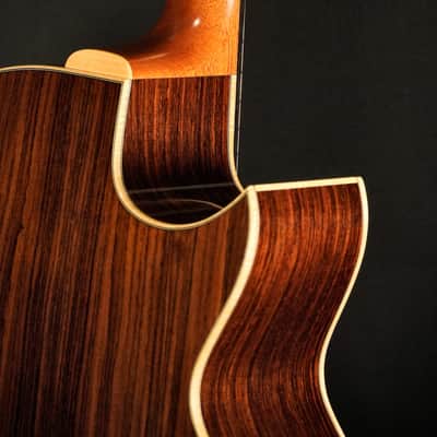 Striebel Guitars Left-Handed Baritone Guitar – Jumbo 2014 - Natural image 13