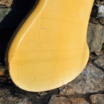 Rickenbacker 4003 1983 - vintage yellow Blonde / black image 7