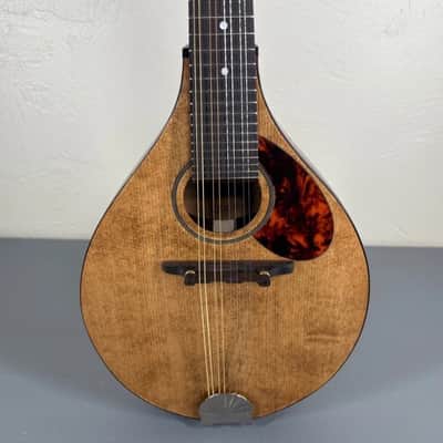 Handcrafted Mandolin with Distinctive Wooden Body and Tortoiseshell Pickguard image 4