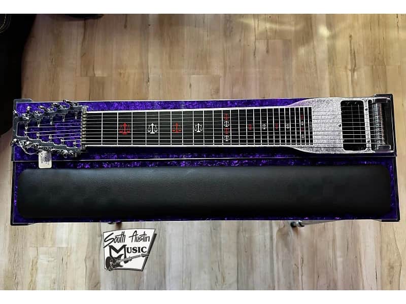 Justice The Judge SD10 C6 Pedal Steel - Purple Pearloid image 1