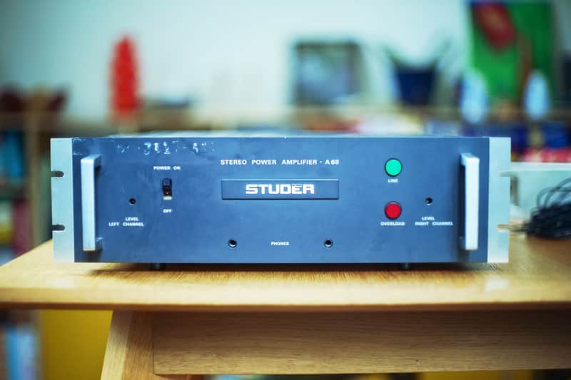 Studer A68 1970s top-end amp image 1