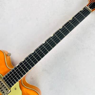 Gretsch 6120 Chet Atkins Hollowbody Thinline 1962 - Western Orange image 9