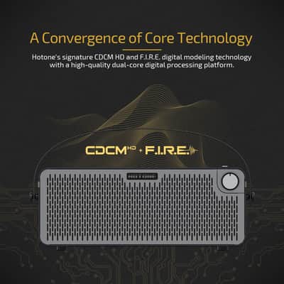 HOTONE Multifunctional Modern Bluetooth Modeling Amplifier Touch Screen Guitar Bass IR Cabinets with Multi FX Stereo Mobile APP AP-30(U.S. domestic inventory) image 3