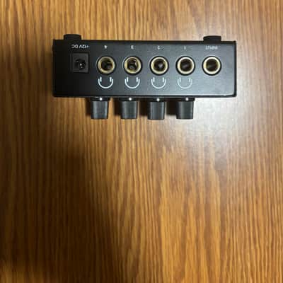 Mackie HM-4 4-Way Headphone Amplifier 2018 - Present - Black image 3
