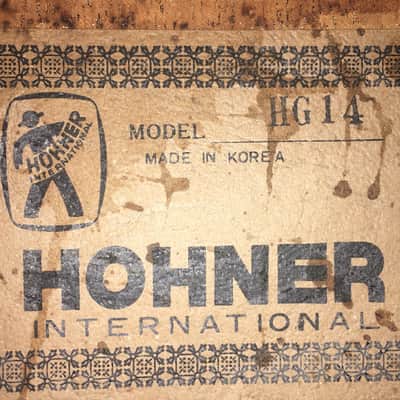 Hohner HG14 Classical Guitar Natural Finish image 4