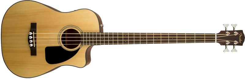 Fender CB-100CE Acoustic-Electric Bass Natural image 2