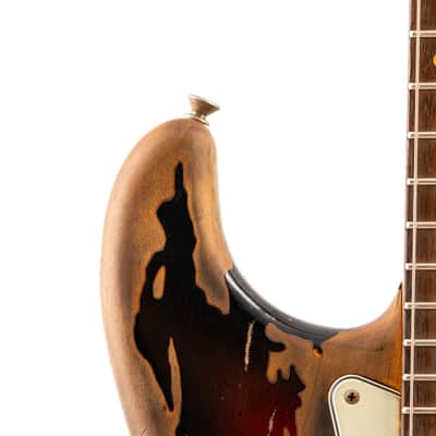 2012 Fender Custom Shop Rory Gallagher Signature Stratocaster - 3-Color Sunburst image 12