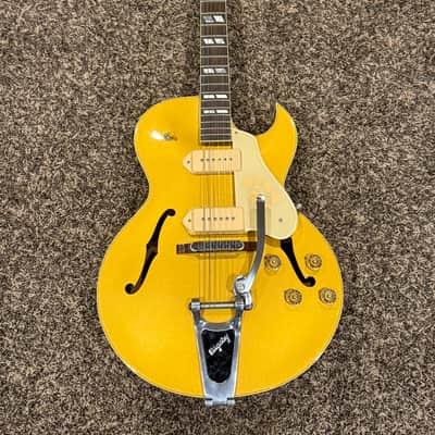 1990 Gibson ES-295 1st Year Reissue Bullion Gold MINT* image 1