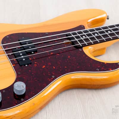 1974 Greco Electric Bass PB-420N Vintage P Bass Natural Japan w/ Fender USA Pickup image 6