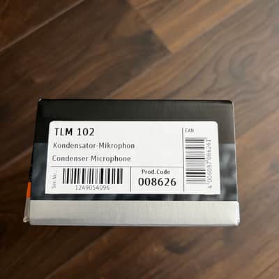 Neumann TLM 102 Large Diaphragm Cardioid Condenser Microphone 2009 - Present - Nickel image 4