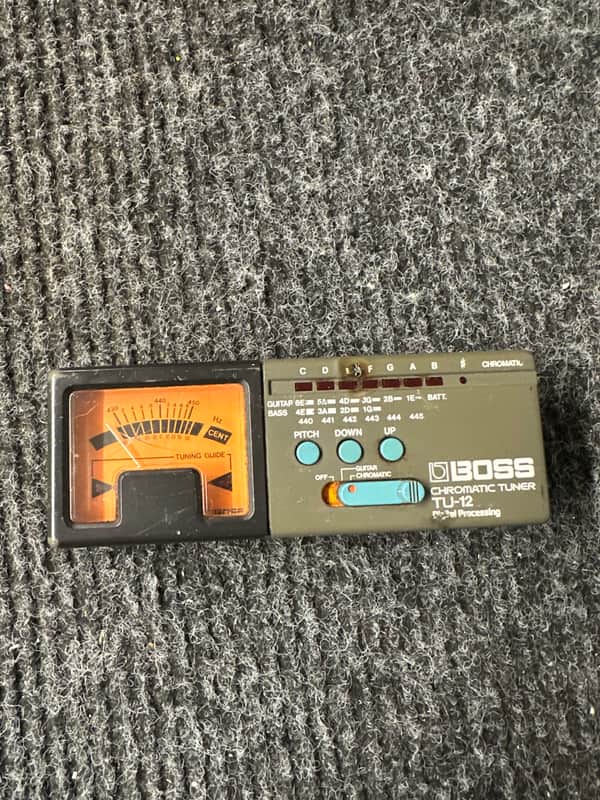Boss TU-12 Chromatic Tuner 1983 - 2008 - Gray image 1
